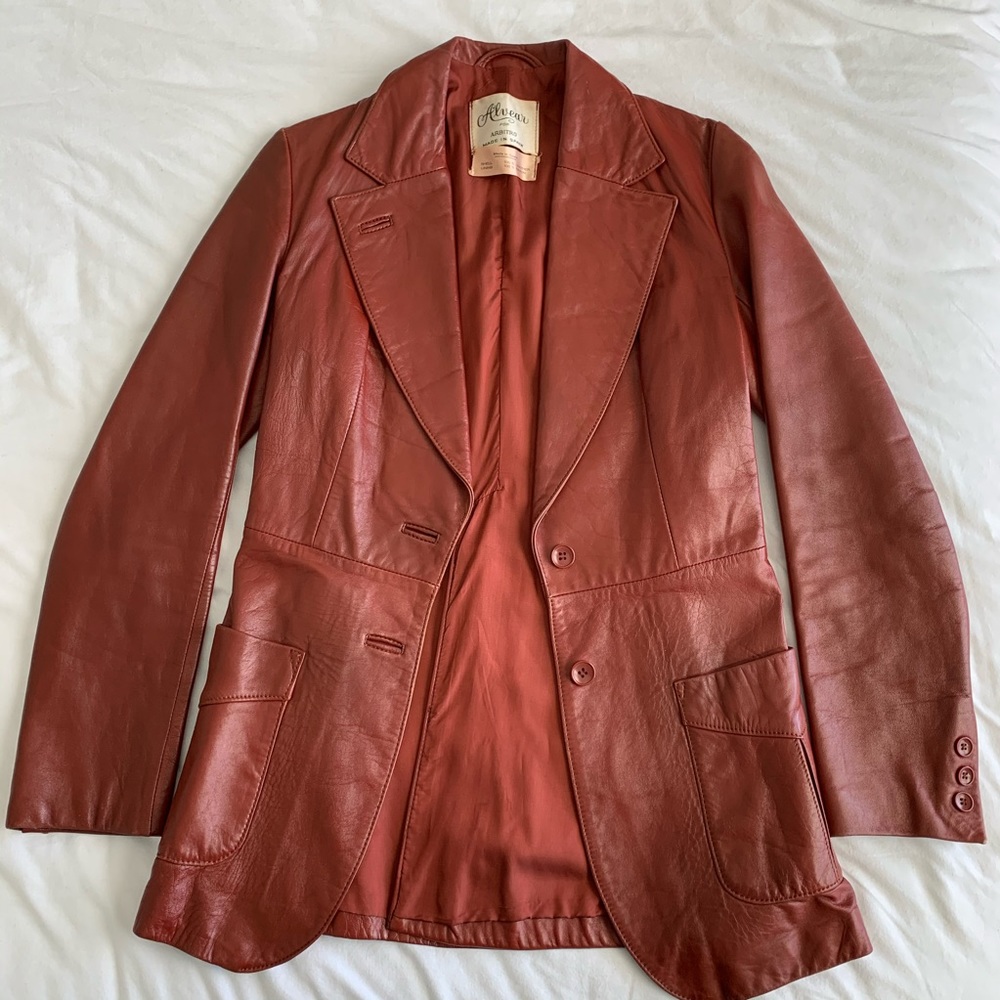Vintage Leather Coat